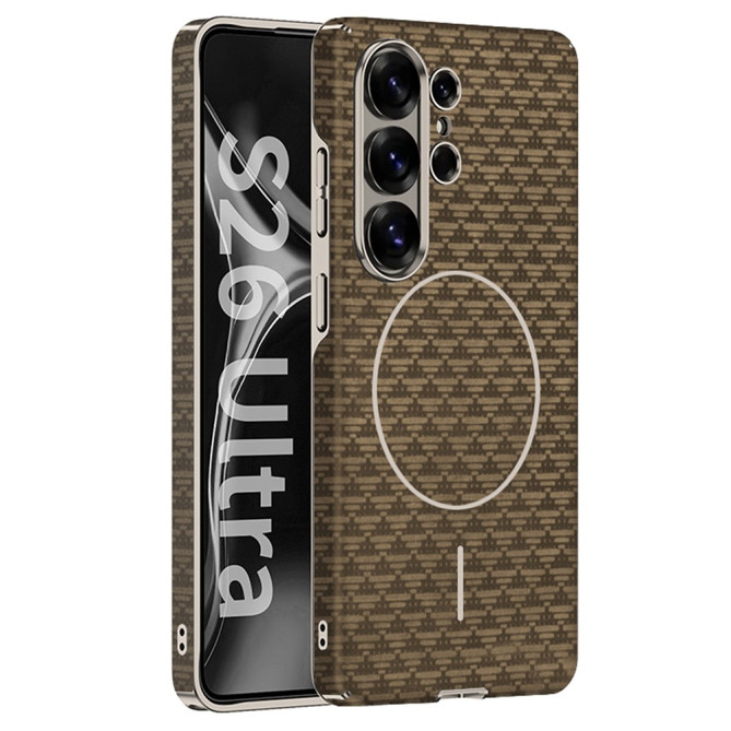 Coque Samsung Galaxy S26 Ultra Magnétique à Motif Triangulaire