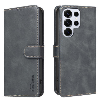 Housse Samsung Galaxy S26 Ultra BINFEN BF37 Simili Cuir RFID