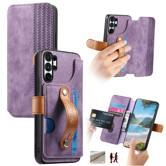 Housse Samsung Galaxy S26 Ultra Rétro avec Support ALBA