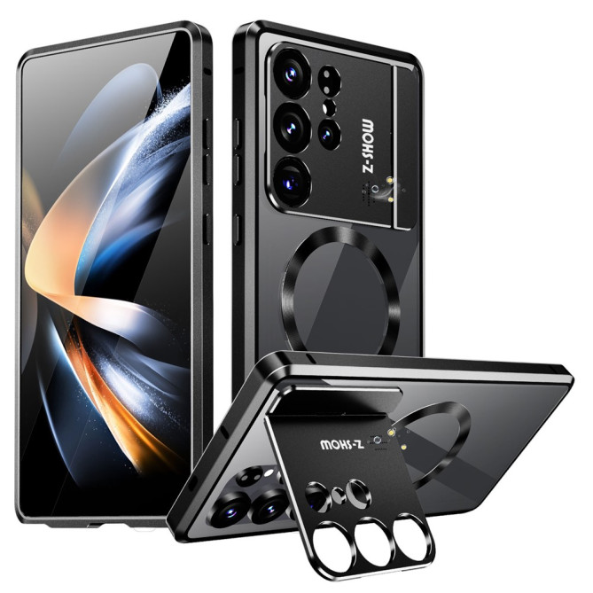 Coque Samsung Galaxy S26 Ultra Magnétique Hybride avec Support et Aromathérapie