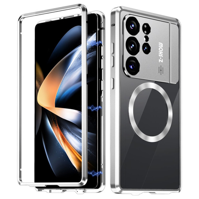 Coque Samsung Galaxy S26 Ultra Magnétique Hybride avec Support et Aromathérapie