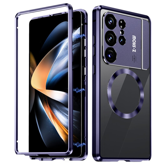 Coque Samsung Galaxy S26 Ultra Magnétique Hybride avec Support et Aromathérapie