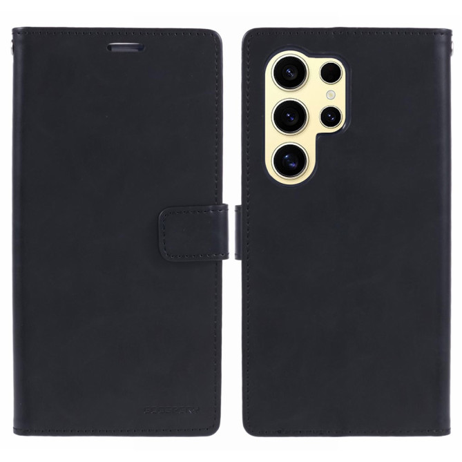 Étui Samsung Galaxy S26 Ultra Blue Moon Portefeuille en Simili Cuir