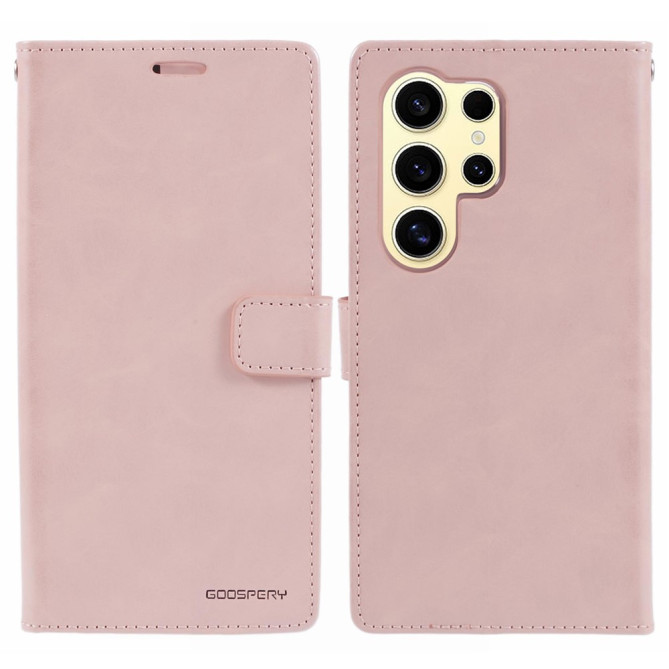 Étui Samsung Galaxy S26 Ultra Blue Moon Portefeuille en Simili Cuir