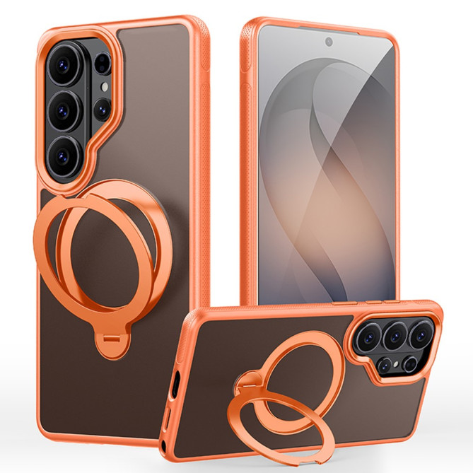 Coque Samsung Galaxy S26 Ultra Magnétique avec Support Métallique