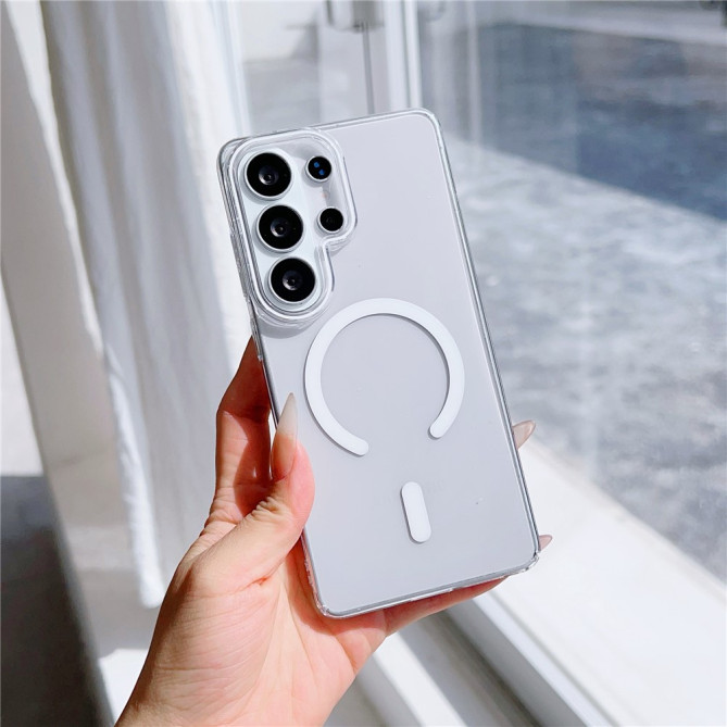 Coque Samsung Galaxy S26 Ultra Transparente Compatible MagSafe