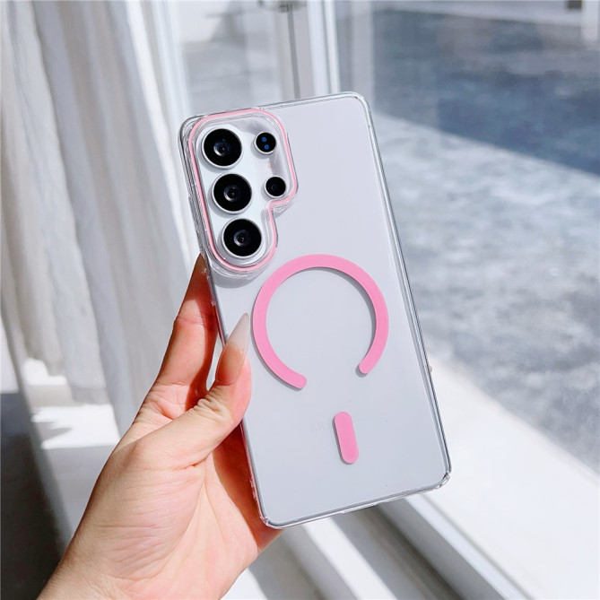 Coque Samsung Galaxy S26 Ultra Transparente Compatible MagSafe