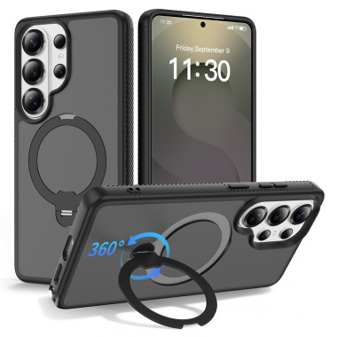 Coque Samsung Galaxy S26 Ultra Support Rotatif Magnétique Antichoc