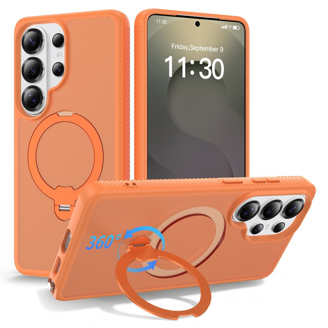 Coque Samsung Galaxy S26 Ultra Support Rotatif Magnétique Antichoc