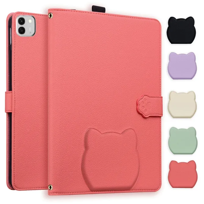 Housse Honor MagicPad 4 Série KATTENVALLA Motif Chat 3D