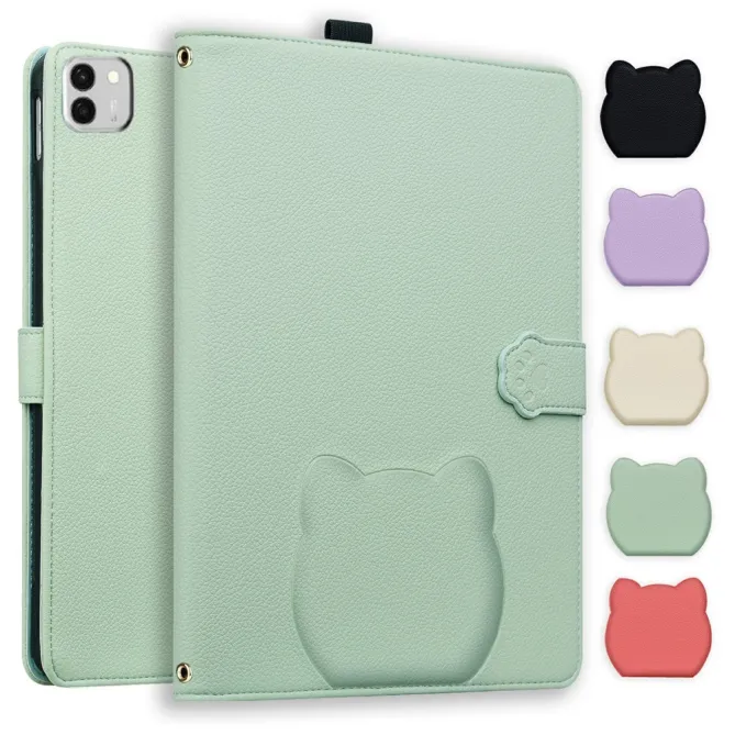 Housse Honor MagicPad 4 Série KATTENVALLA Motif Chat 3D