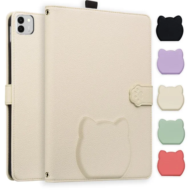 Housse Honor MagicPad 4 Série KATTENVALLA Motif Chat 3D
