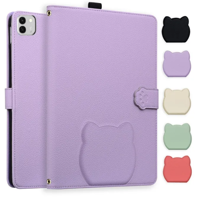 Housse Honor MagicPad 4 Série KATTENVALLA Motif Chat 3D