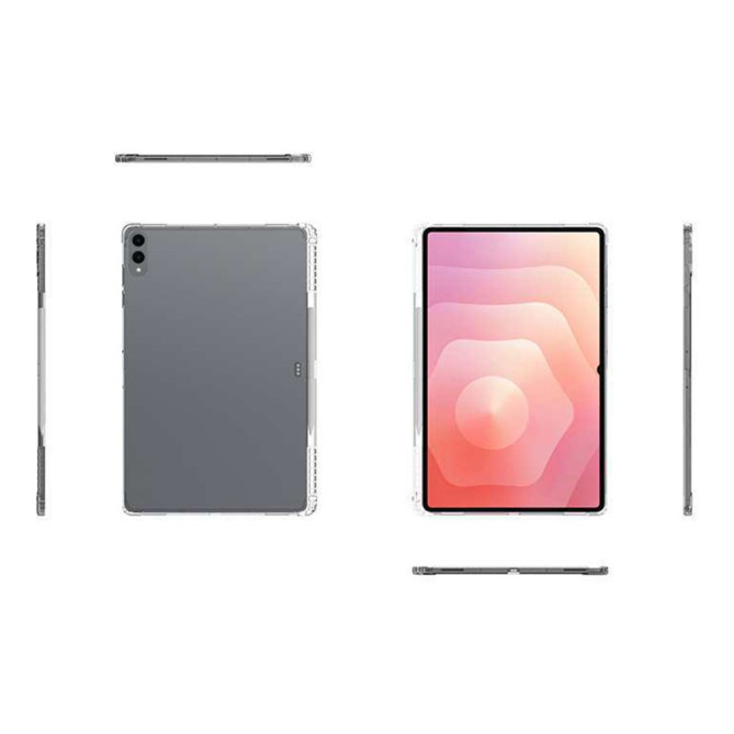 Coque Samsung Galaxy Tab S11 Ultra Transparente Antichoc avec Emplacement Stylet