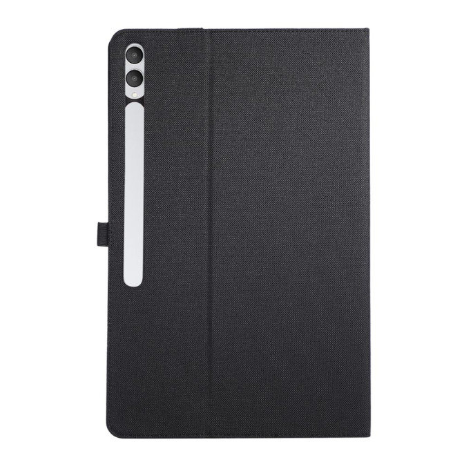 Housse Samsung Galaxy Tab S11 Ultra Texture Tissu avec Porte-Stylet