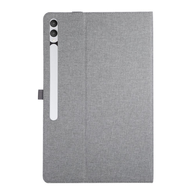 Housse Samsung Galaxy Tab S11 Ultra Texture Tissu avec Porte-Stylet