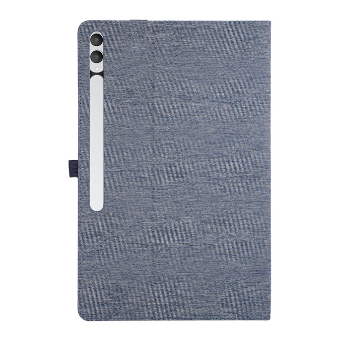 Housse Samsung Galaxy Tab S11 Ultra Texture Tissu avec Porte-Stylet