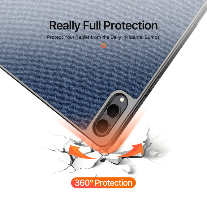 Étui Samsung Galaxy Tab S11 Ultra Domo Series Tri-fold