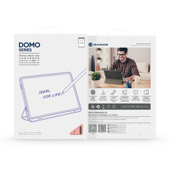 Étui Samsung Galaxy Tab S11 Ultra Domo Series Tri-fold