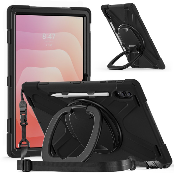 Coque Samsung Galaxy Tab S11 Ultra Renforcée avec Bandoulière