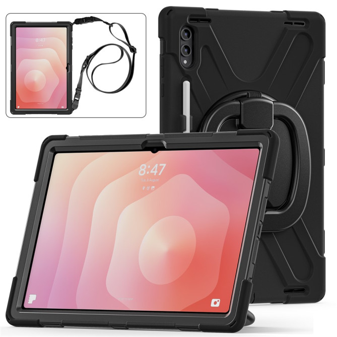 Coque Samsung Galaxy Tab S11 Ultra Renforcée avec Bandoulière