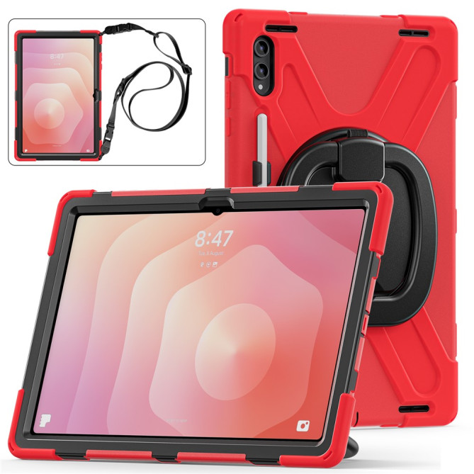 Coque Samsung Galaxy Tab S11 Ultra Renforcée avec Bandoulière