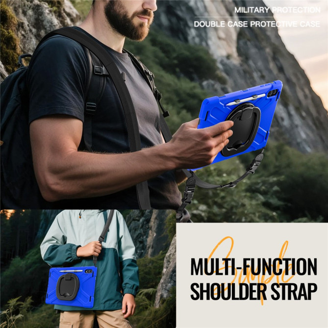 Coque Samsung Galaxy Tab S11 Ultra Renforcée avec Bandoulière