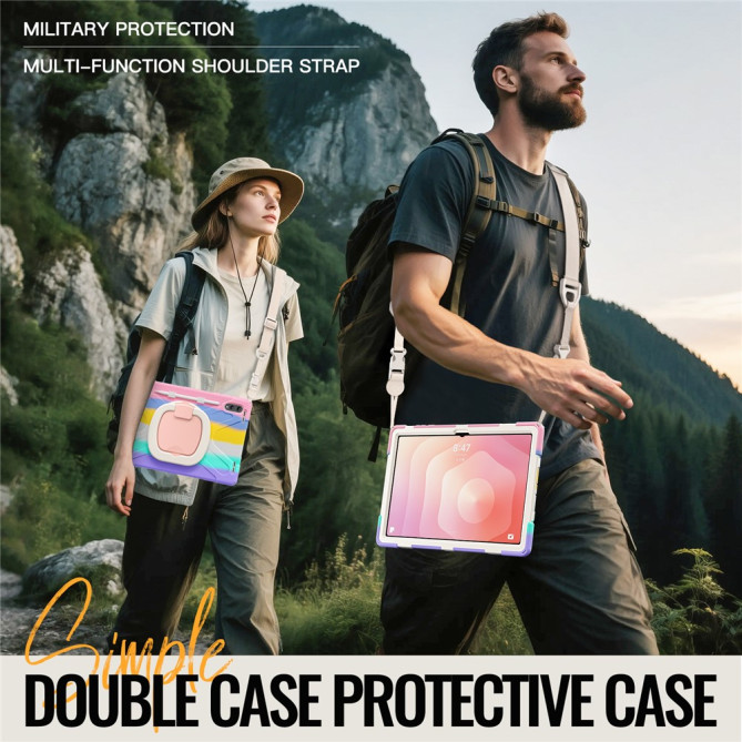 Coque Samsung Galaxy Tab S11 Ultra Renforcée avec Bandoulière