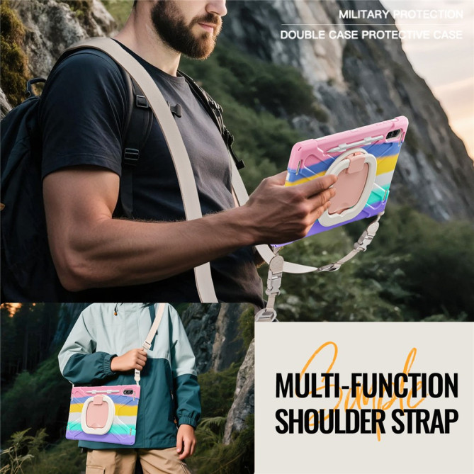 Coque Samsung Galaxy Tab S11 Ultra Renforcée avec Bandoulière