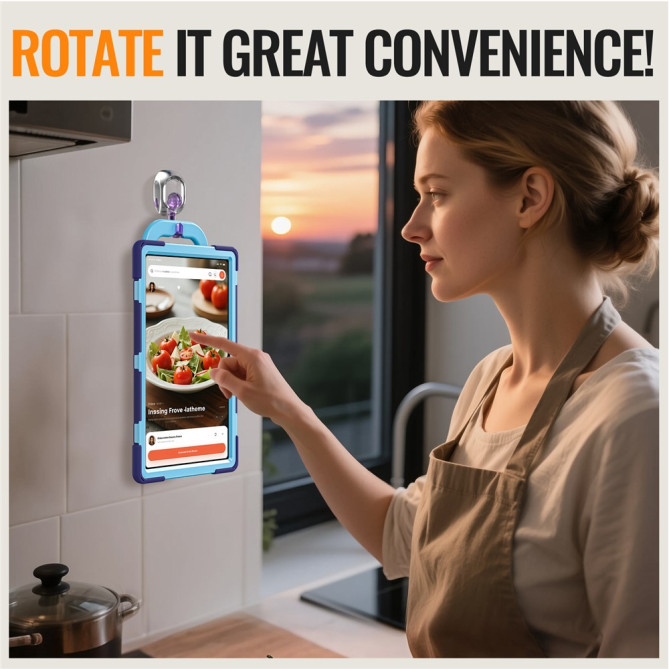 Coque Samsung Galaxy Tab S11 Ultra Armure Pro avec Poignée Rotative