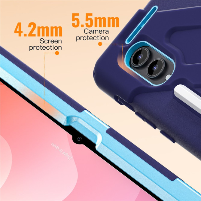 Coque Samsung Galaxy Tab S11 Ultra Armure Pro avec Poignée Rotative