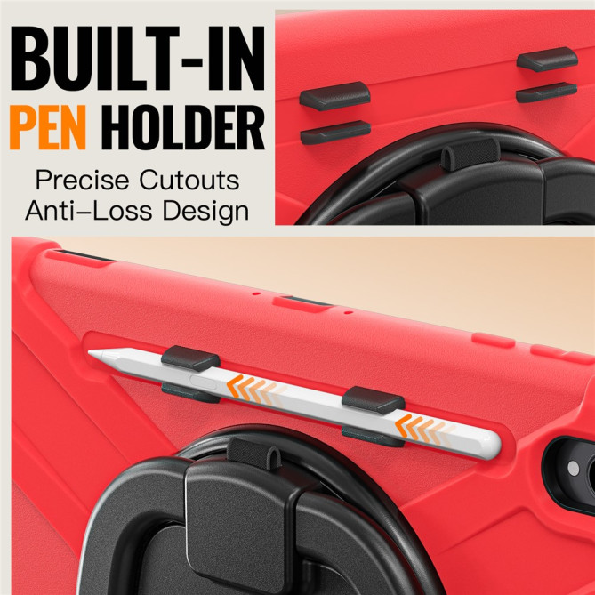 Coque Samsung Galaxy Tab S11 Ultra Armure Pro avec Poignée Rotative