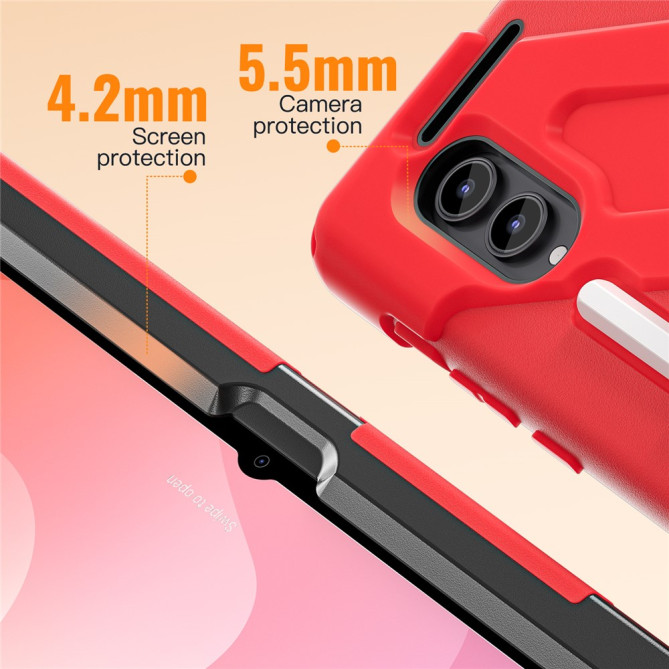 Coque Samsung Galaxy Tab S11 Ultra Armure Pro avec Poignée Rotative