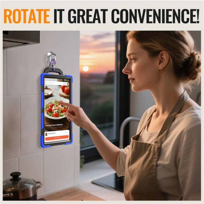 Coque Samsung Galaxy Tab S11 Ultra Armure Pro avec Poignée Rotative