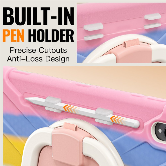 Coque Samsung Galaxy Tab S11 Ultra Armure Pro avec Poignée Rotative