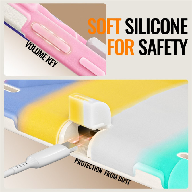 Coque Samsung Galaxy Tab S11 Ultra Armure Pro avec Poignée Rotative