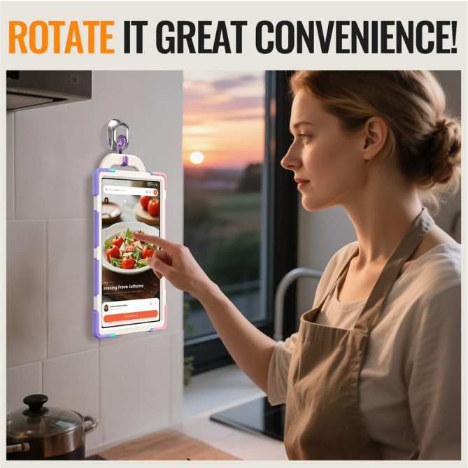 Coque Samsung Galaxy Tab S11 Ultra Armure Pro avec Poignée Rotative