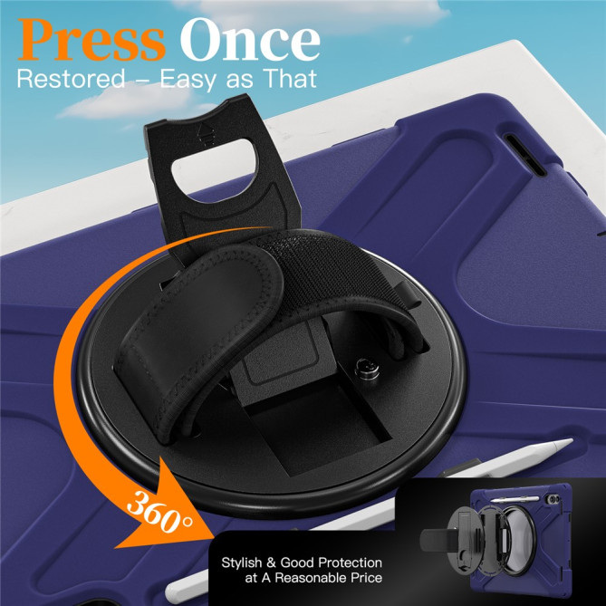 Coque Samsung Galaxy Tab S11 Ultra Armor Support Rotatif et Bandoulière