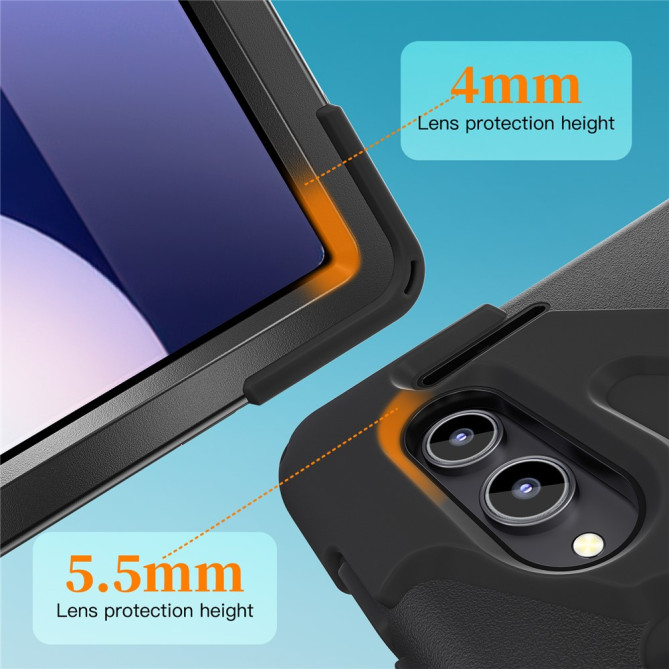 Coque Samsung Galaxy Tab S11 Ultra Armor Support Rotatif et Bandoulière