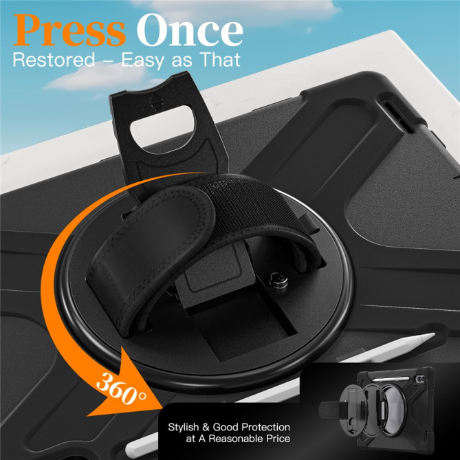 Coque Samsung Galaxy Tab S11 Ultra Armor Support Rotatif et Bandoulière