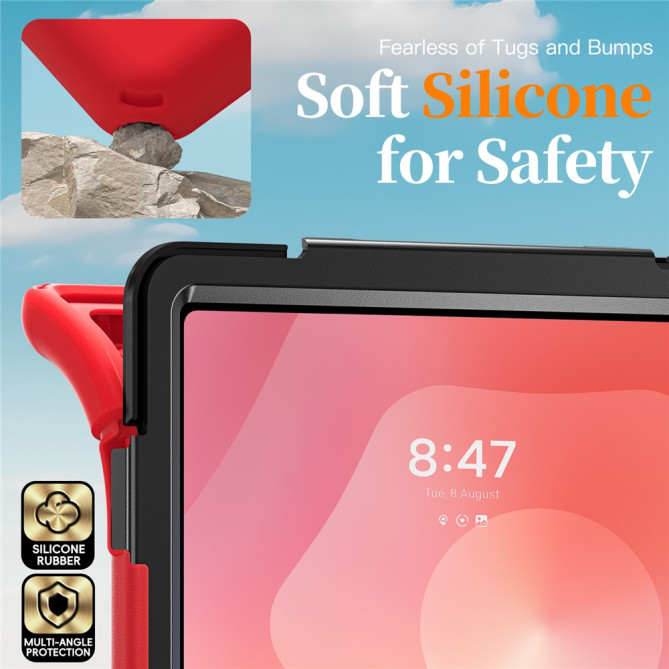 Coque Samsung Galaxy Tab S11 Ultra Armor Support Rotatif et Bandoulière