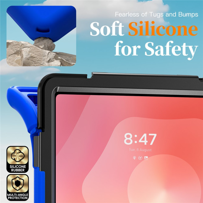 Coque Samsung Galaxy Tab S11 Ultra Armor Support Rotatif et Bandoulière