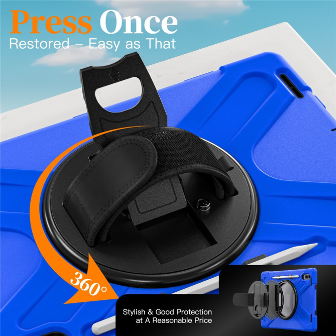 Coque Samsung Galaxy Tab S11 Ultra Armor Support Rotatif et Bandoulière