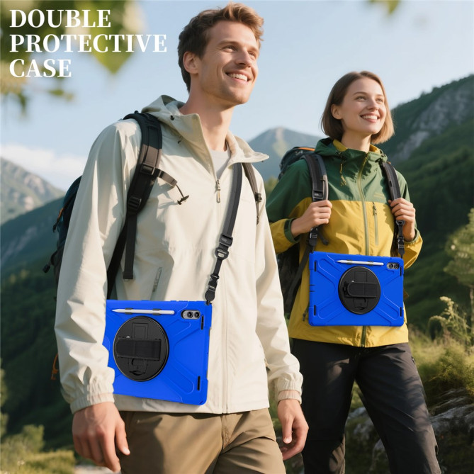 Coque Samsung Galaxy Tab S11 Ultra Armor Support Rotatif et Bandoulière