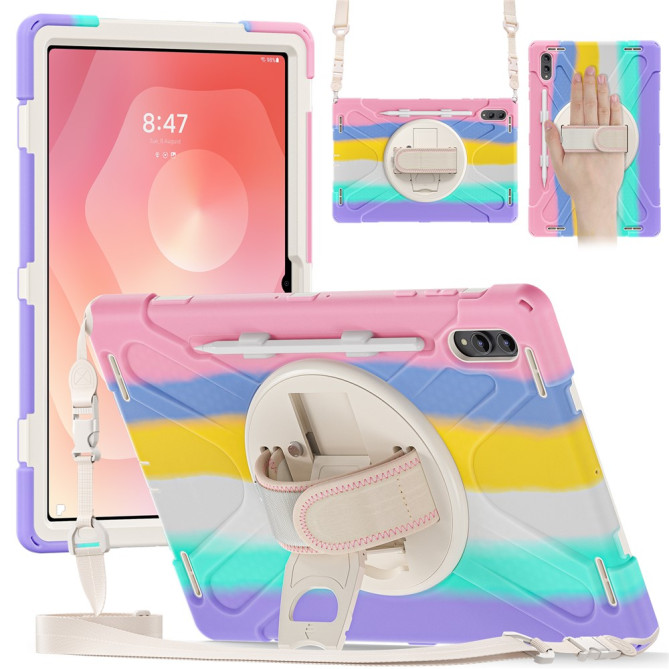 Coque Samsung Galaxy Tab S11 Ultra Armor Support Rotatif et Bandoulière