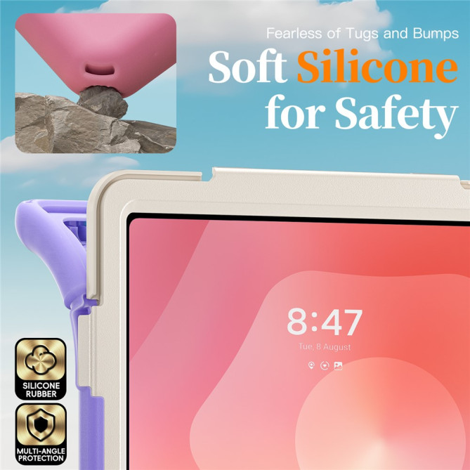 Coque Samsung Galaxy Tab S11 Ultra Armor Support Rotatif et Bandoulière