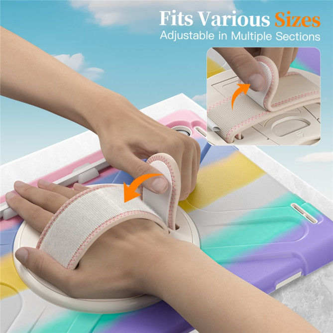 Coque Samsung Galaxy Tab S11 Ultra Armor Support Rotatif et Bandoulière