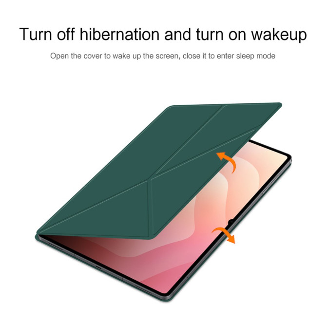 Étui Samsung Galaxy Tab S11 Ultra Origami Stand Magnétique avec Veille Automatique