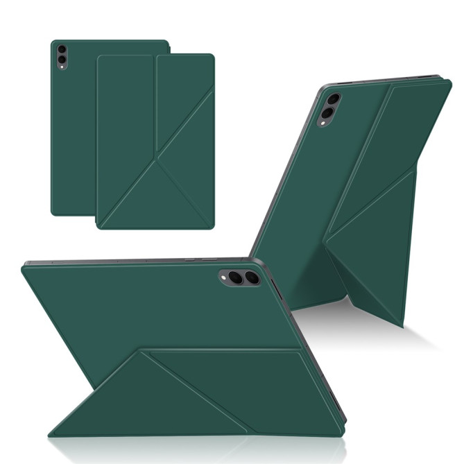 Étui Samsung Galaxy Tab S11 Ultra Origami Stand Magnétique avec Veille Automatique