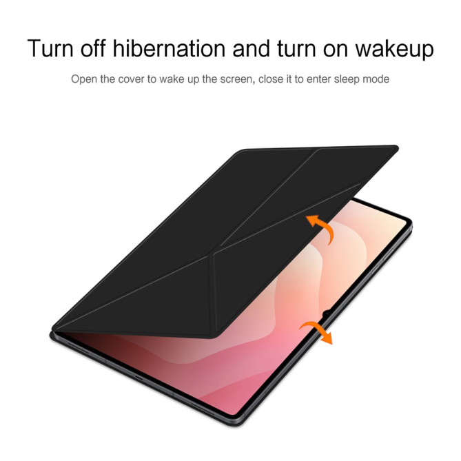 Étui Samsung Galaxy Tab S11 Ultra Origami Stand Magnétique avec Veille Automatique